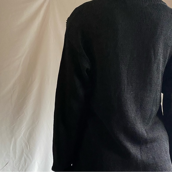 Host pick******Black sequins vintage sweater - Picture 7 of 8